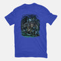 The Cat And The Robot-Mens-Basic-Tee-zascanauta