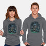 The Cat And The Robot-Unisex-Pullover-Sweatshirt-zascanauta