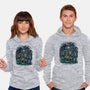 The Cat And The Robot-Unisex-Pullover-Sweatshirt-zascanauta