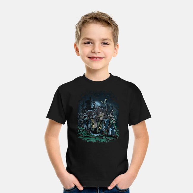 The Cat And The Robot-Youth-Basic-Tee-zascanauta