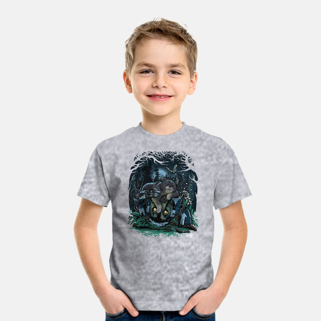 The Cat And The Robot-Youth-Basic-Tee-zascanauta