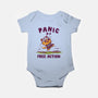 Panic Is A Free Action-Baby-Basic-Onesie-kg07