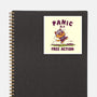 Panic Is A Free Action-None-Glossy-Sticker-kg07