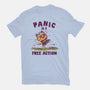 Panic Is A Free Action-Unisex-Basic-Tee-kg07