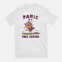 Panic Is A Free Action-Unisex-Basic-Tee-kg07