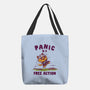 Panic Is A Free Action-None-Basic Tote-Bag-kg07