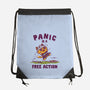 Panic Is A Free Action-None-Drawstring-Bag-kg07