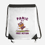 Panic Is A Free Action-None-Drawstring-Bag-kg07