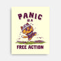 Panic Is A Free Action-None-Stretched-Canvas-kg07