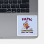 Panic Is A Free Action-None-Glossy-Sticker-kg07