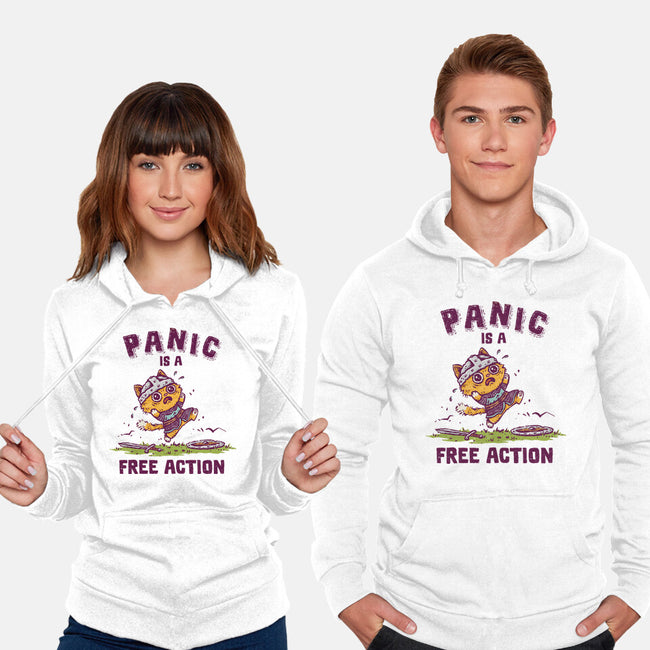 Panic Is A Free Action-Unisex-Pullover-Sweatshirt-kg07