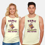 Panic Is A Free Action-Unisex-Basic-Tank-kg07