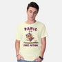 Panic Is A Free Action-Mens-Basic-Tee-kg07