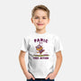 Panic Is A Free Action-Youth-Basic-Tee-kg07