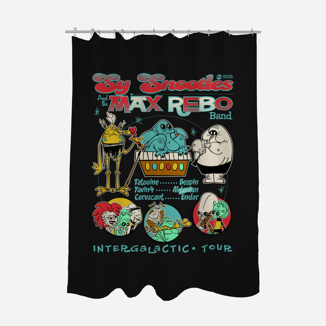 Intergalactic Tour-None-Polyester-Shower Curtain-Fritsch