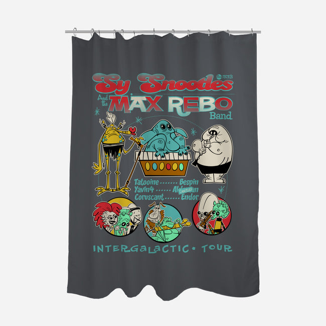 Intergalactic Tour-None-Polyester-Shower Curtain-Fritsch