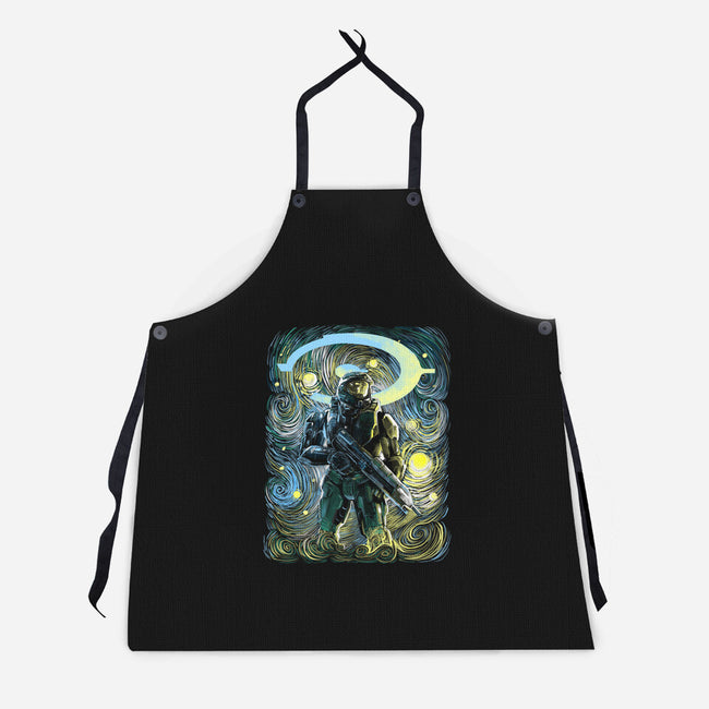 Starry Chief-Unisex-Kitchen-Apron-zascanauta