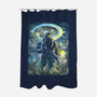 Starry Chief-None-Polyester-Shower Curtain-zascanauta