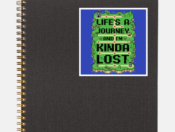 Vintage Game Lost Map