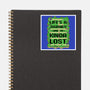 Vintage Game Lost Map-None-Glossy-Sticker-Studio Mootant