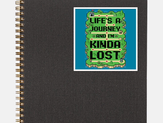 Vintage Game Lost Map