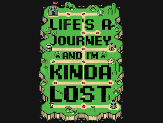 Vintage Game Lost Map