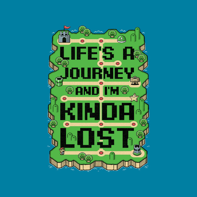 Vintage Game Lost Map-Unisex-Basic-Tee-Studio Mootant