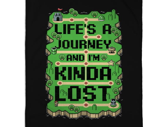 Vintage Game Lost Map