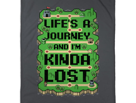 Vintage Game Lost Map