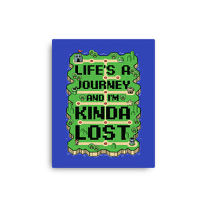 Vintage Game Lost Map