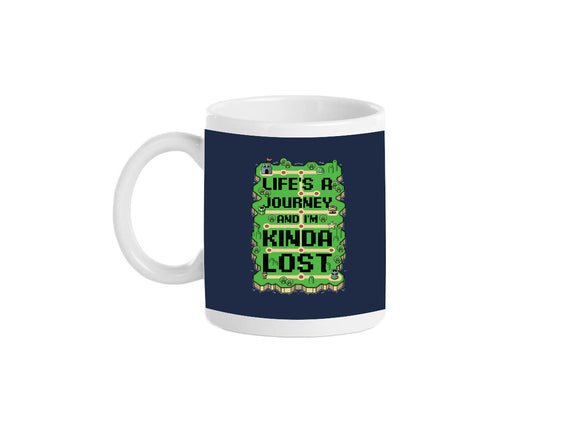 Vintage Game Lost Map