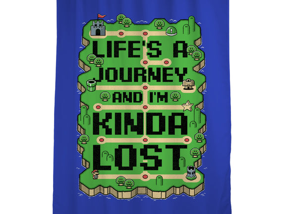 Vintage Game Lost Map