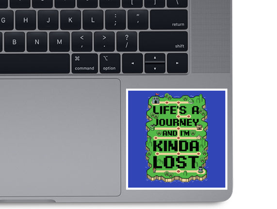 Vintage Game Lost Map