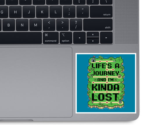 Vintage Game Lost Map