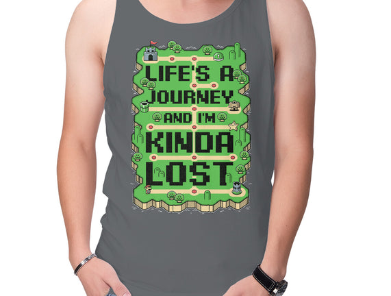 Vintage Game Lost Map