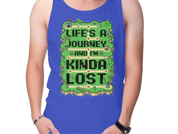 Vintage Game Lost Map