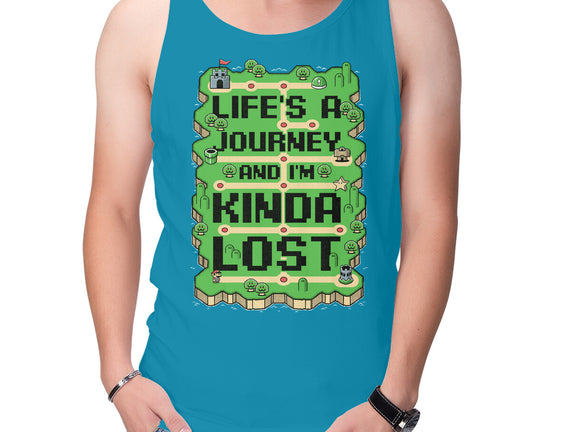 Vintage Game Lost Map