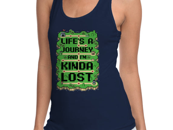 Vintage Game Lost Map