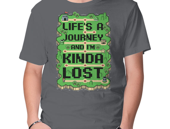 Vintage Game Lost Map