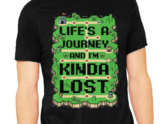 Vintage Game Lost Map