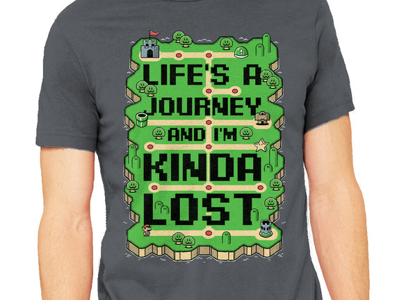 Vintage Game Lost Map
