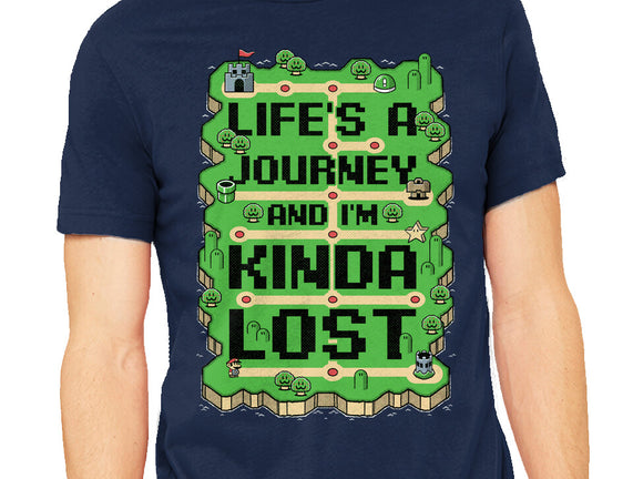 Vintage Game Lost Map