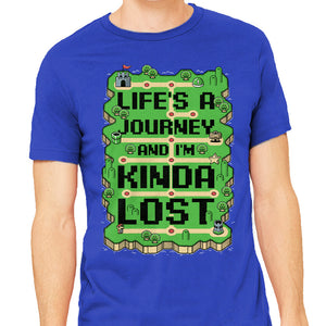 Vintage Game Lost Map