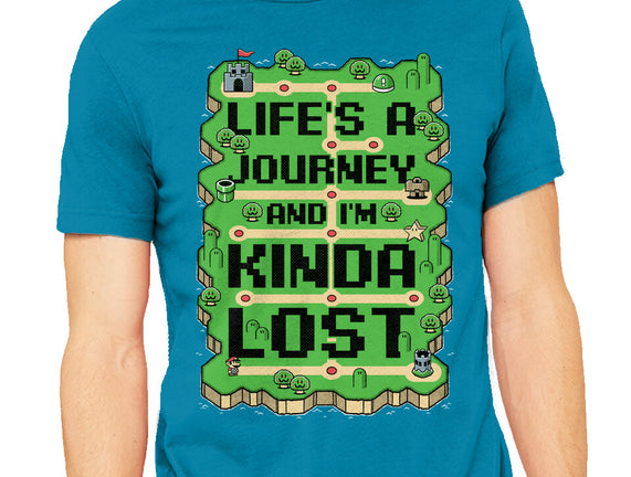 Vintage Game Lost Map