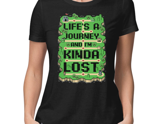 Vintage Game Lost Map