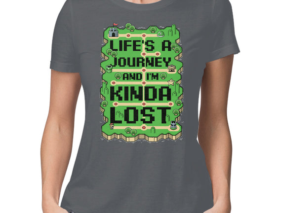 Vintage Game Lost Map