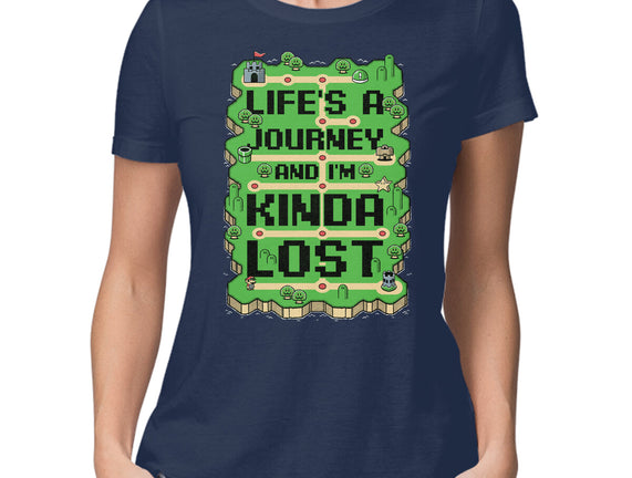 Vintage Game Lost Map