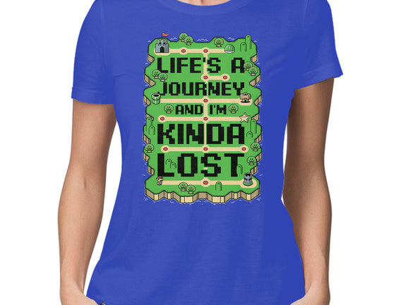 Vintage Game Lost Map