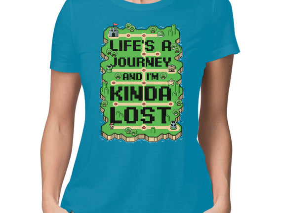 Vintage Game Lost Map