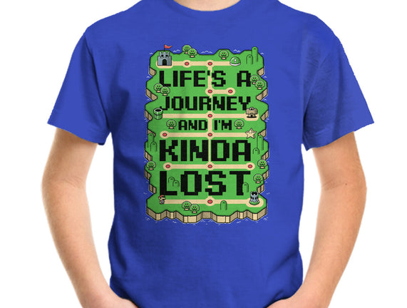 Vintage Game Lost Map